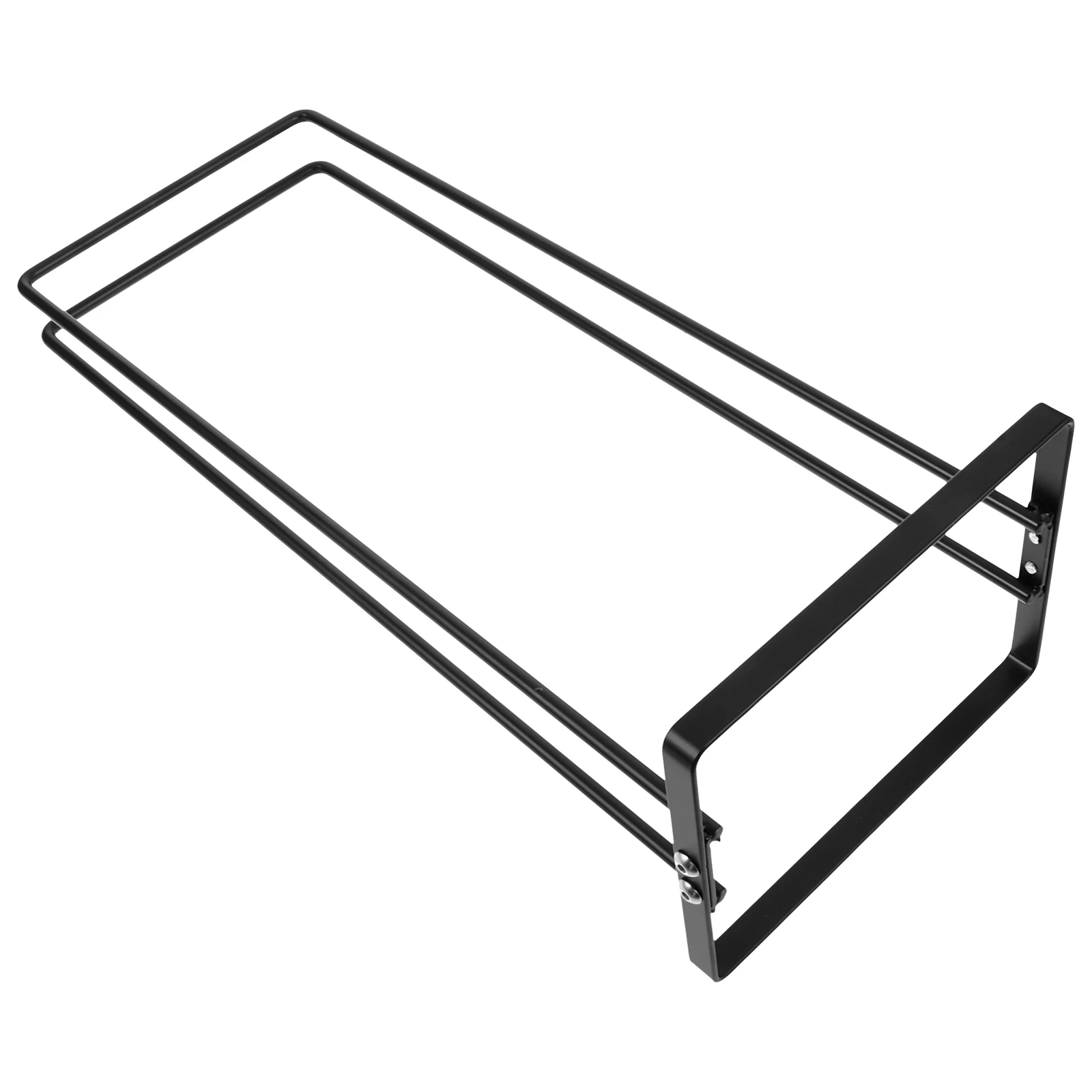 

Removable Hanger Storage Organizer Rack Clothes Hanger Holder Stand Stacker Iron Material Compact Bedroom Closet