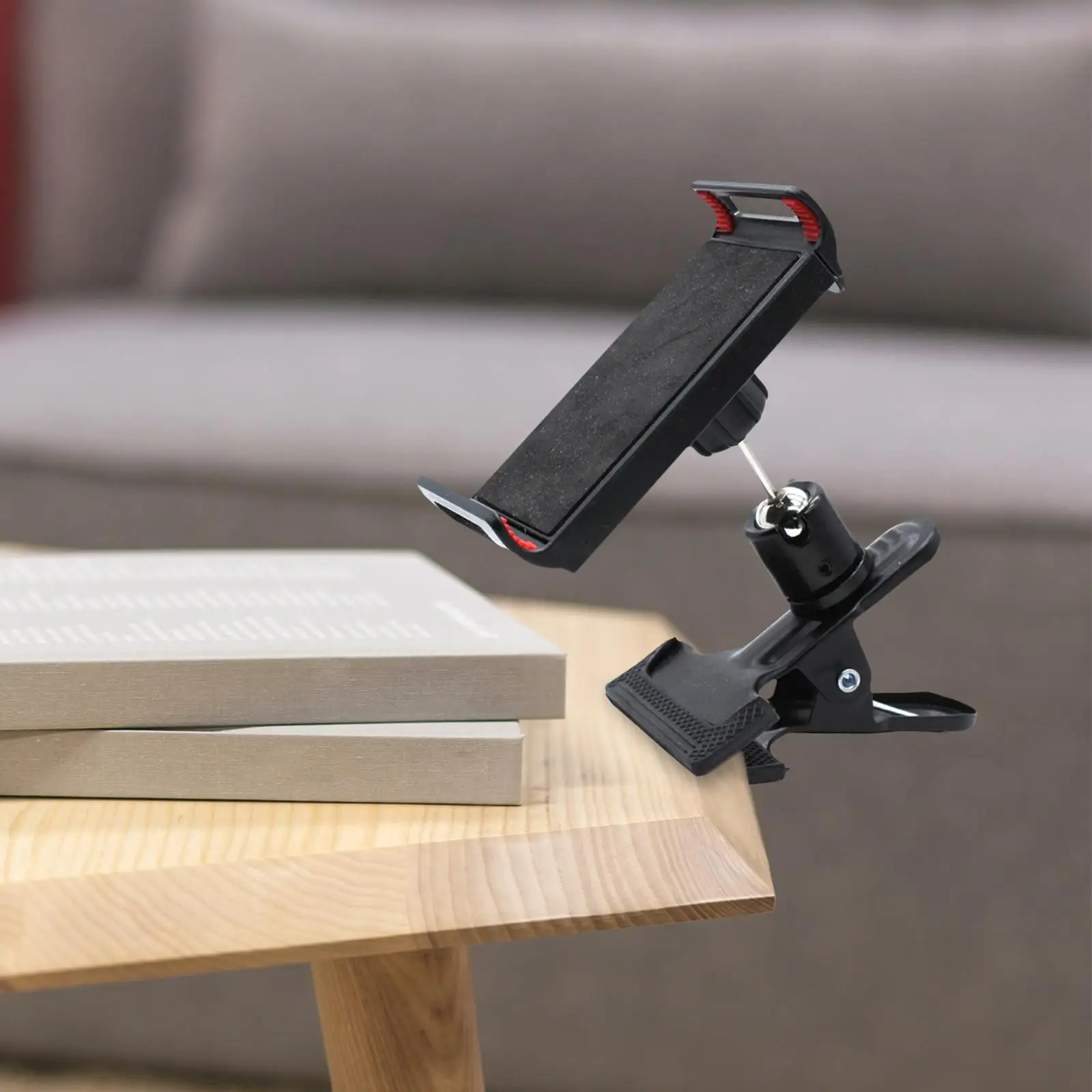 Handy Artist Supplies Clamp Documents Holder Phone Clip Sketch Rotatable Flexible Computer Typing Proofing Folder for Office