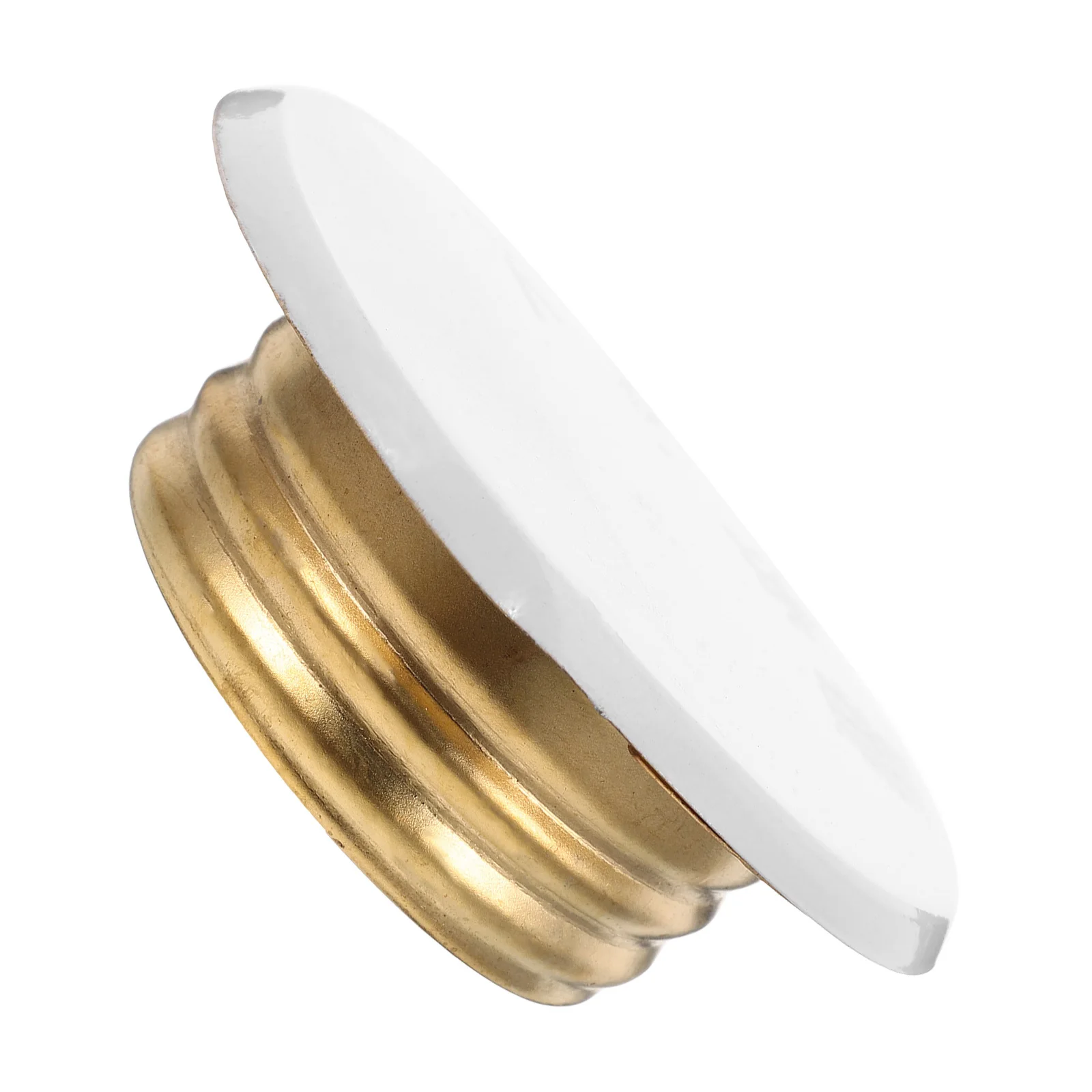 Fire Sprinkler Cover Plate Copper Head Cap For Ceiling Wall Pipe Decoration Durable Flame Resistant Protective Flange