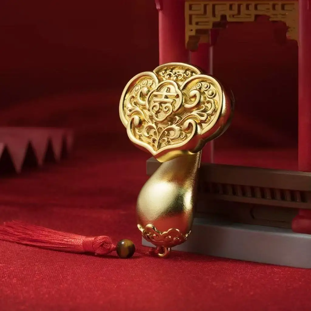 

Латунный позолоченный декор Chen Xin Ru Yi – украшение для рабочего стола в гостиной, праздничный подарок для друзей, благоприятный акцент для дома