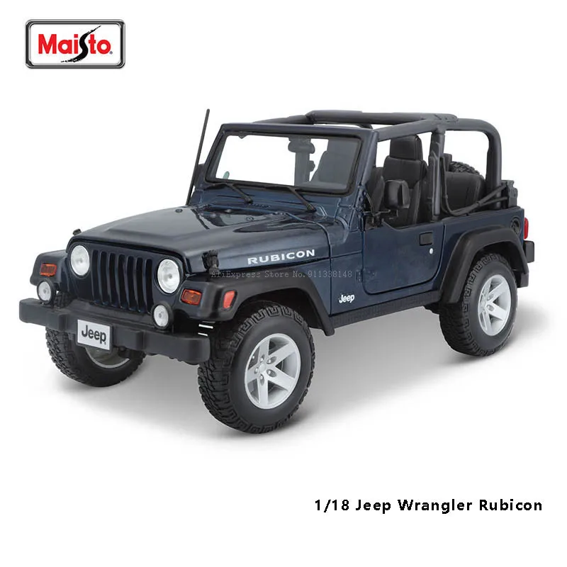 

Maisto 1:18 Jeep Wrangler Rubicon Brand Alloy Car Model Static Die Casting Model Collection Gift Toy Gift