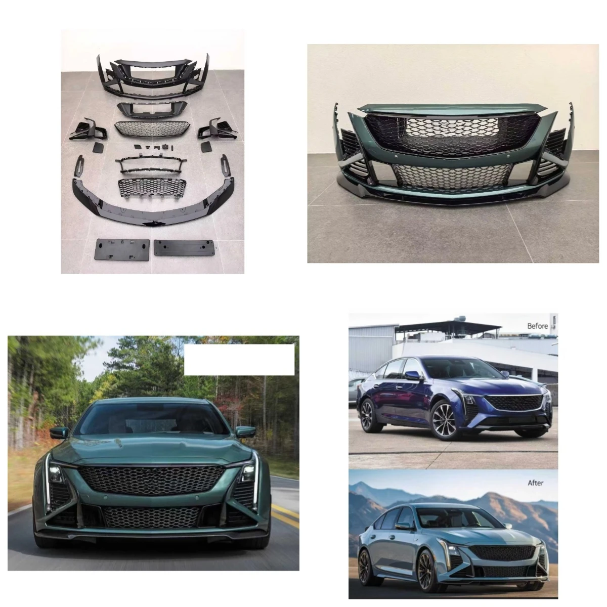 

Stlf XLstyling Auto Parts Excellent Accessories Front Bumpers For CT5 Upgrade To VT5-V