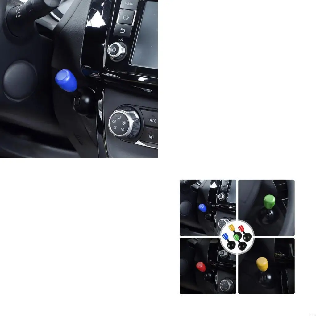 

Car Push to Start Stop Button Cover Decoration Rockers Engine Ignition Joystick