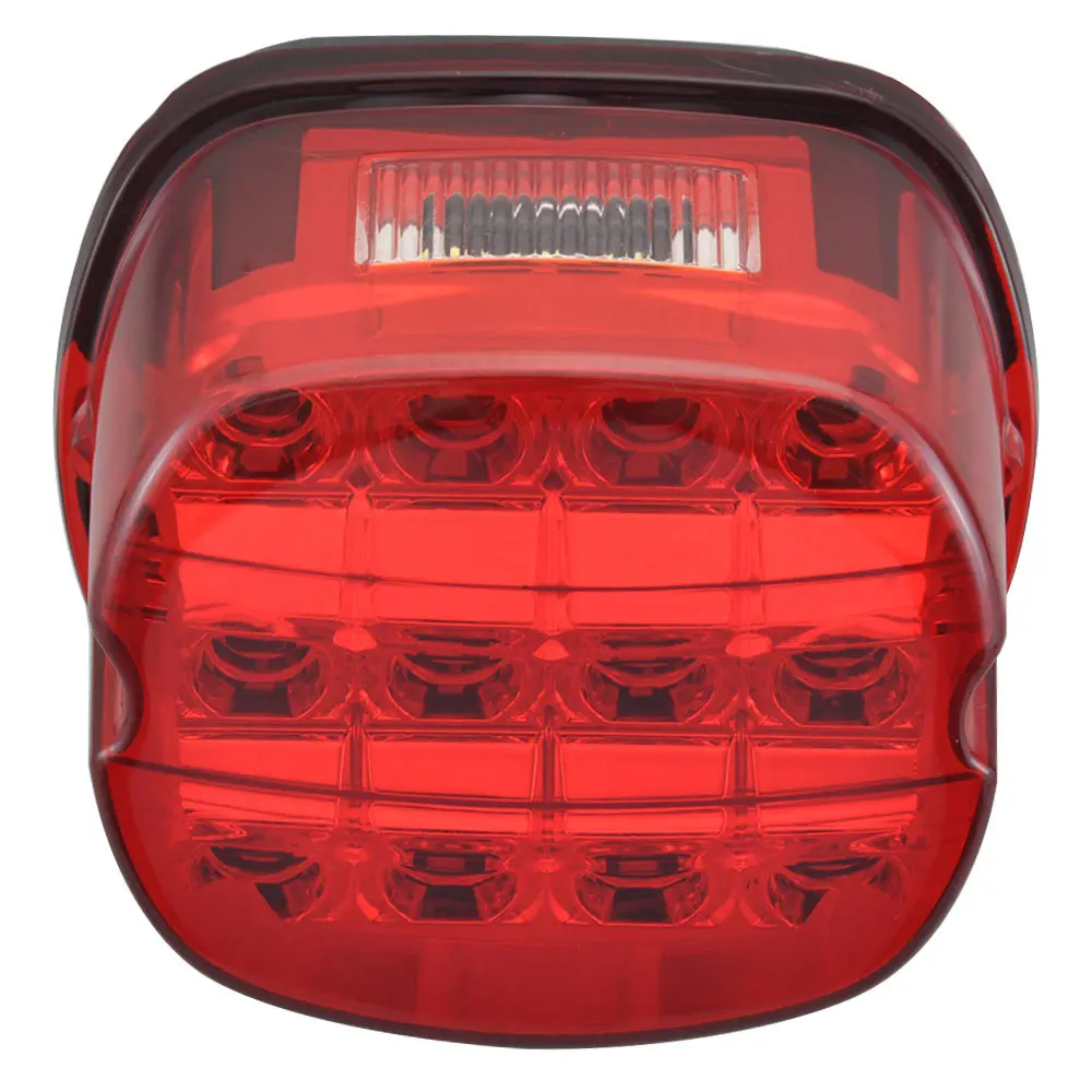 Red LED Taillights Motorcycle Rear Brake Driving Lights for Dyna Road King Electra Glide Street Bob