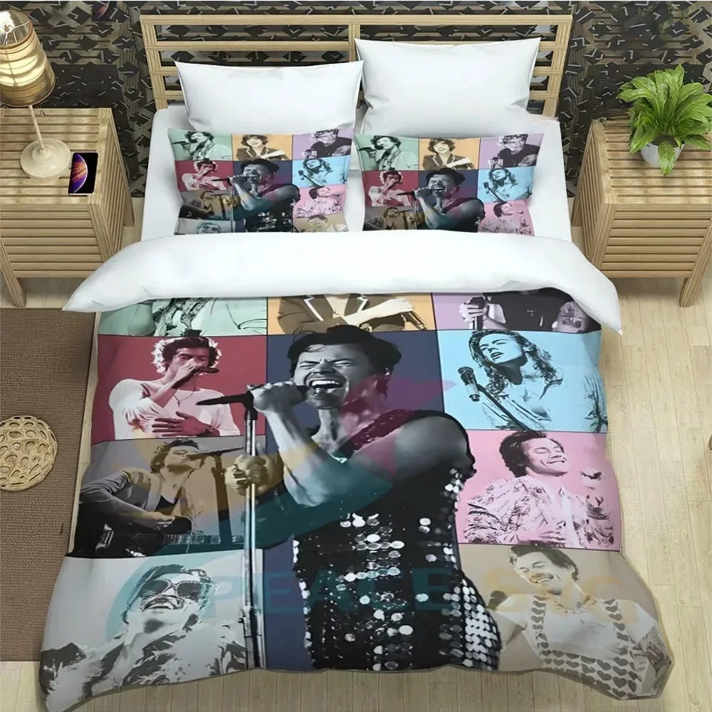 Singer Harry Styles printed 3D One Direction Bedding Sets,Girls bed supplies set duvet cover bed comforter set bedding set