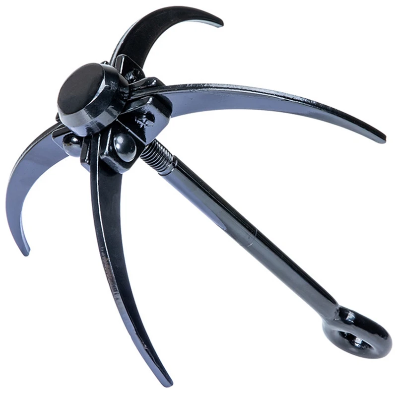 Foldable Survival Grappling Hook For Climbing Claw Multifunctional Alloy Steel Folding Rescue Tool Outdoor Climbing Tool