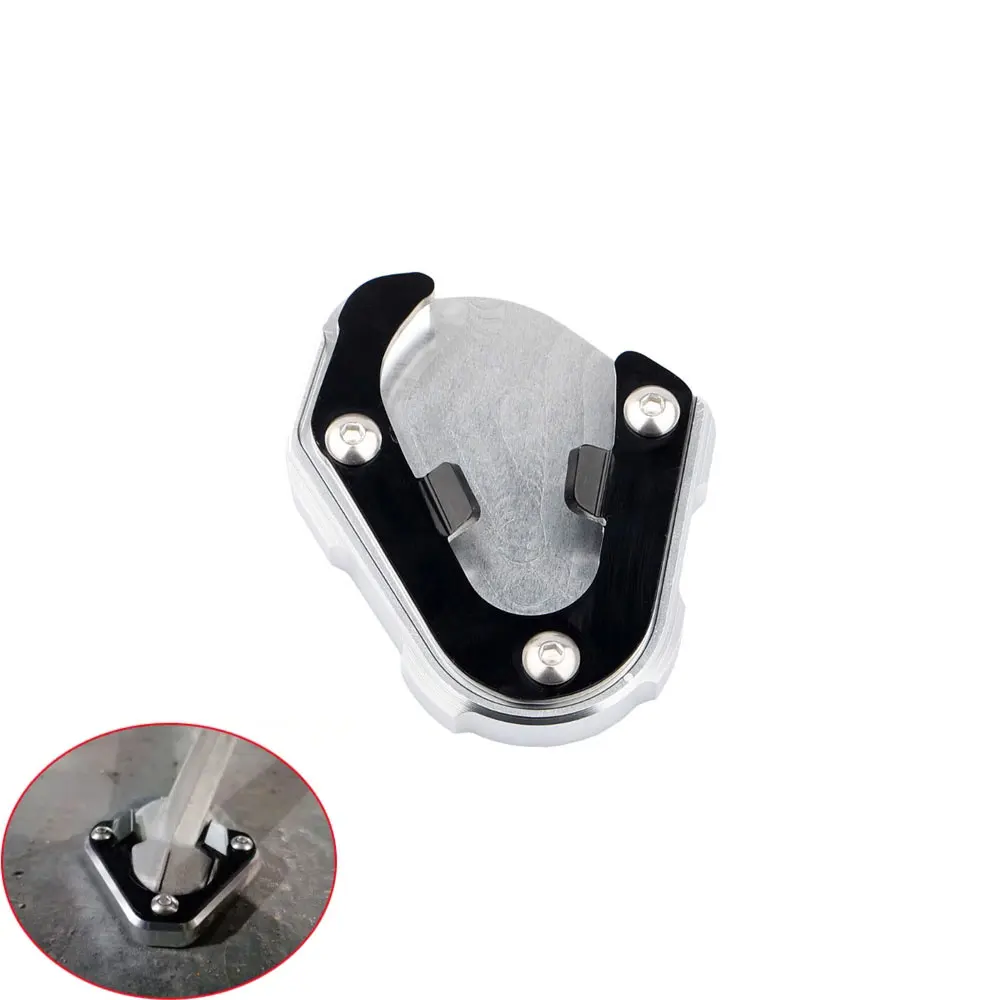 

For TRIUMPH Scrambler 1200XC/XE Tiger 1200 GT/ PRO/EXPLORER/RALLY Motorcycle Kickstand Sidestand Stand Extension Enlarger Pad