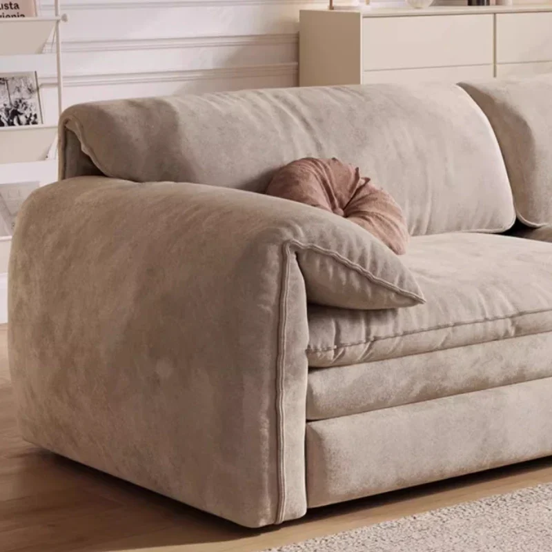 Dual Use Foldable Sofas Bed Minimalist Recliner Italian Modern Luxury Sofas Lazy Loveseat Woonkamerbanken Living Room Furniture