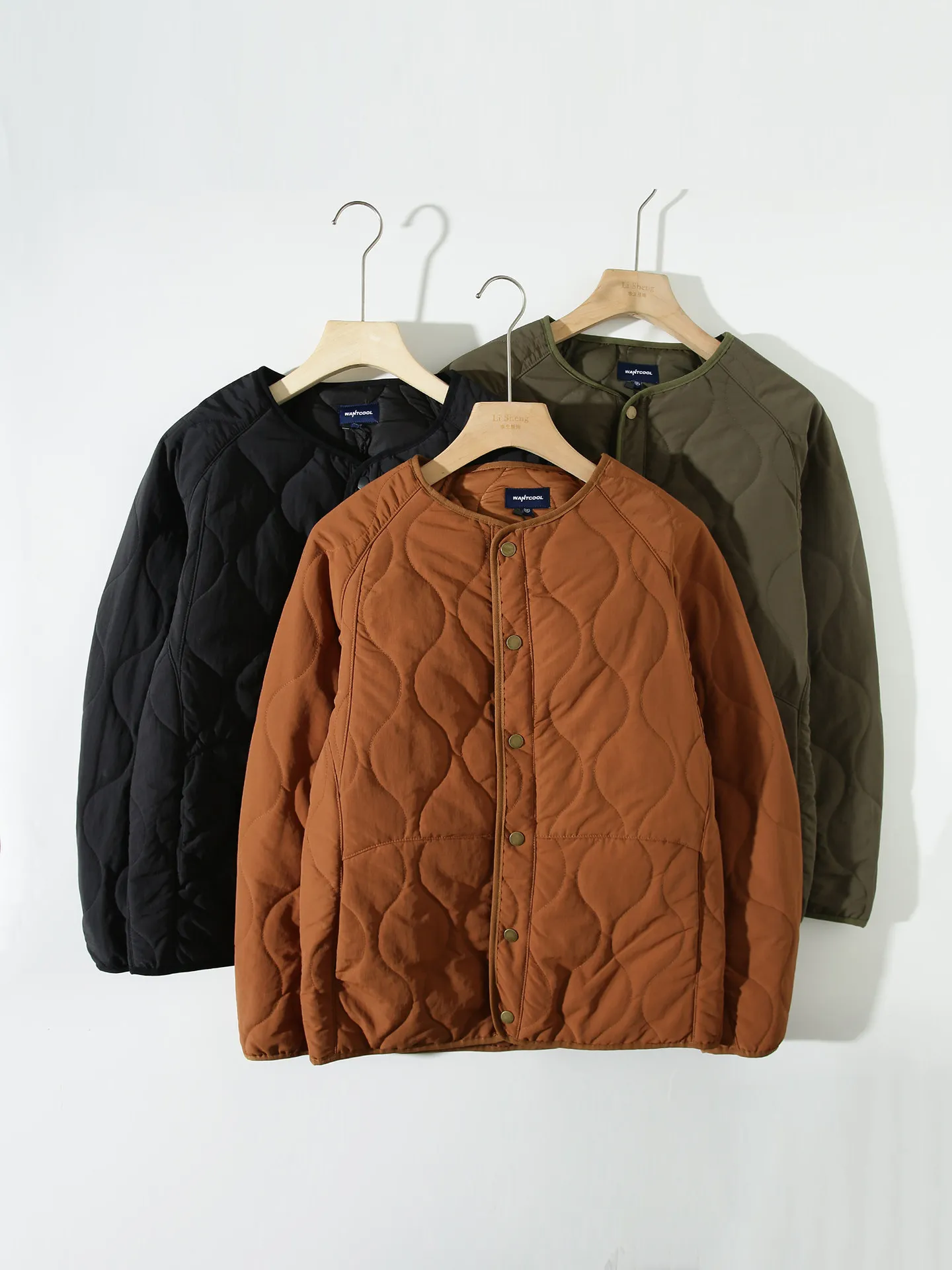 

Ретро-японская уличная рабочая куртка с большими карманами, без подкладки, из стеганого хлопка, с теплой внутренней прослойкой, многослойная верхняя одежда