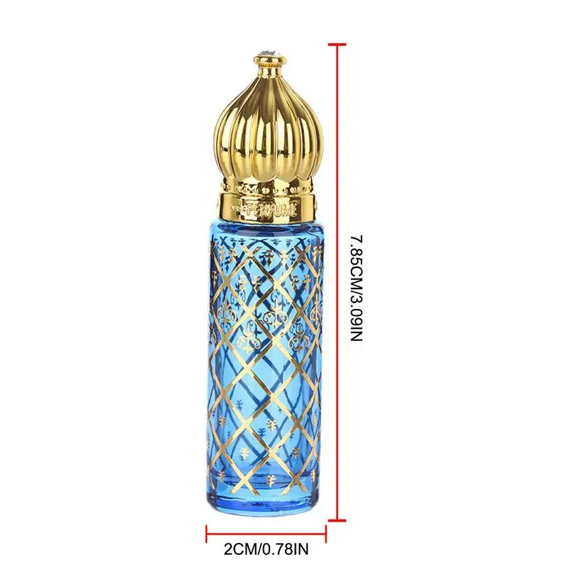 Glass Roller Bottles for Perfume Color Bronzing Fragrance Oil Empty Bottle Dubai Empty Perfume Bottle Fancy Empty Glass Bottle