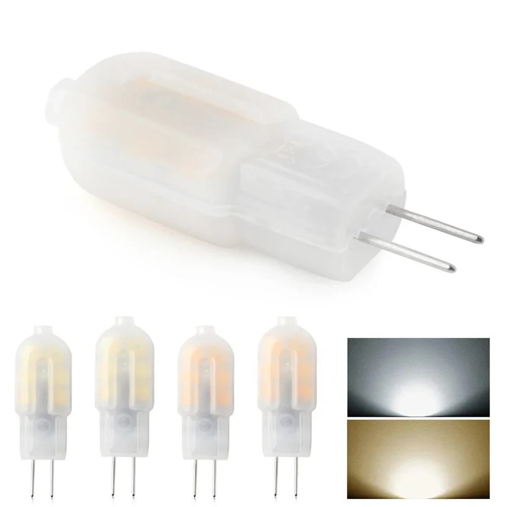 G4 LED Lamp SMD 2835 Milky Shell Lights Replace Halogen Chandelier Spotlight