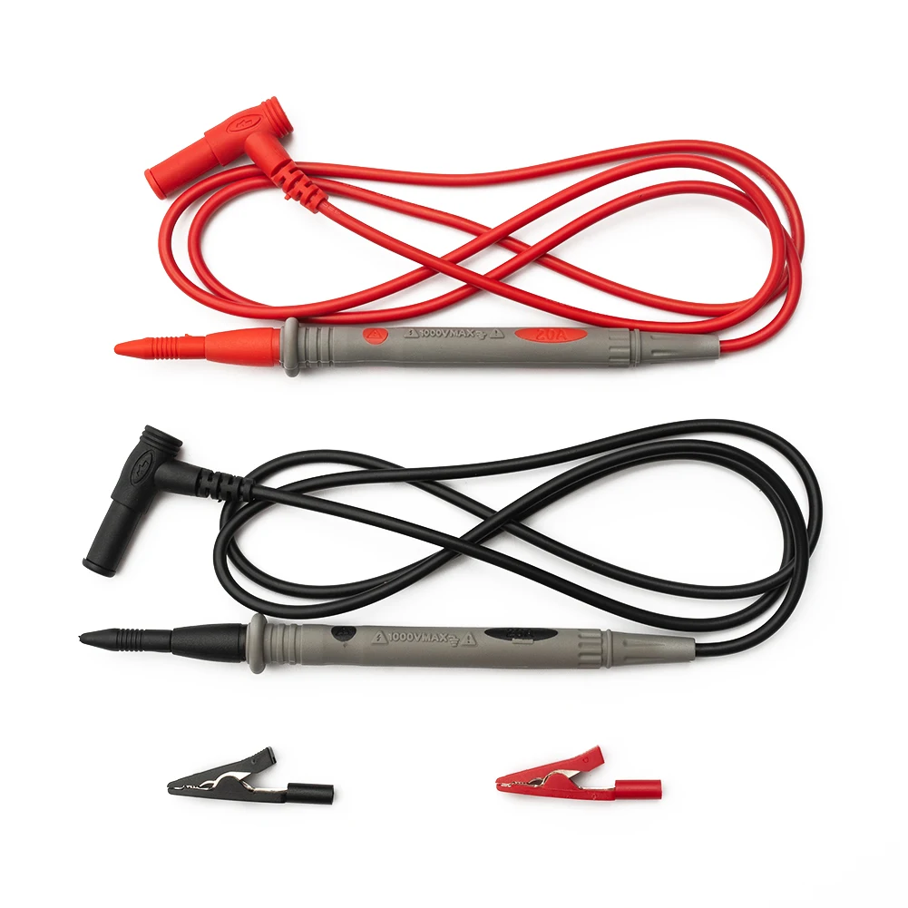 Multimeter Test Kit Set 39 In Test Probe Tip for alligator Clips For CAT II 1000V 10A GB466-86 Cu-1 Wire For Multimeters