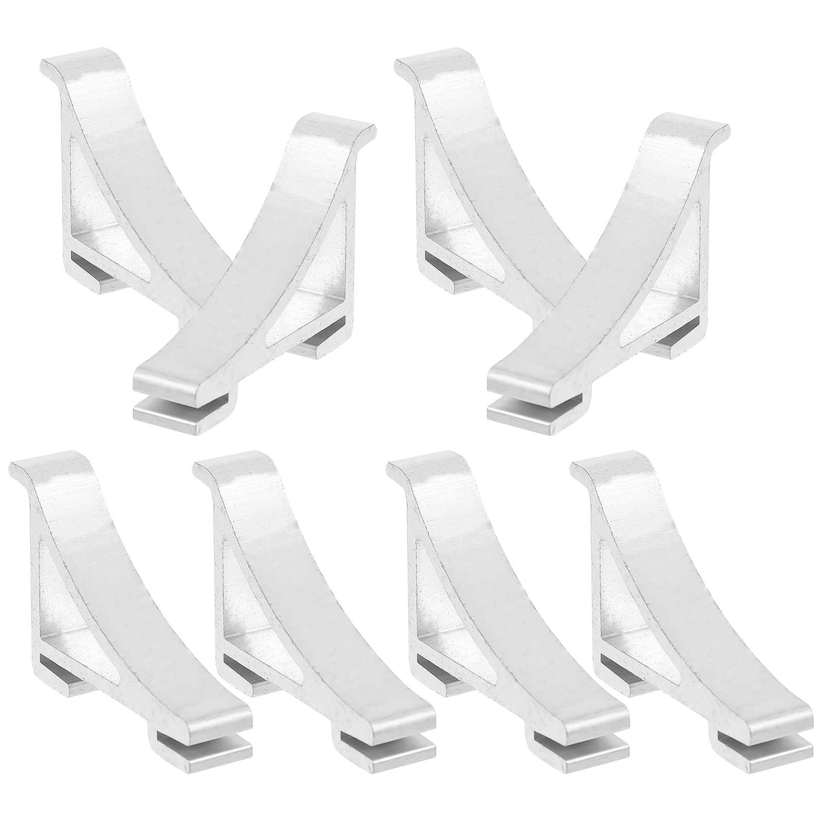 

8pcs Freezer Shelf Clips Support Hooks Material Easy Install Refrigerator Accessories Cooler Shelf Brace Hardware