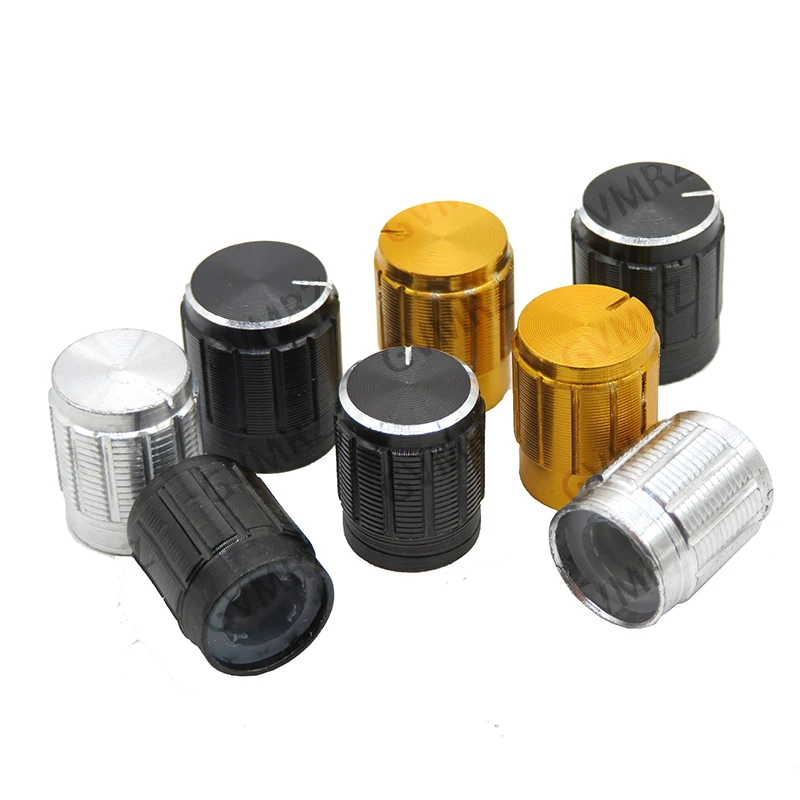 /MF-A01/A02/A03/A04/A05 Potentiometer knob / aluminum alloy potentiometer cover /potentiometer handle inner hole 4MM scale piece
