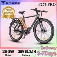 ENGWE Electric Bike 250W Motor 36V19.2AH Lithium Battery City Family Outdoor Electric Bicycle 27.5 in Tire Adult Mountain E-bike