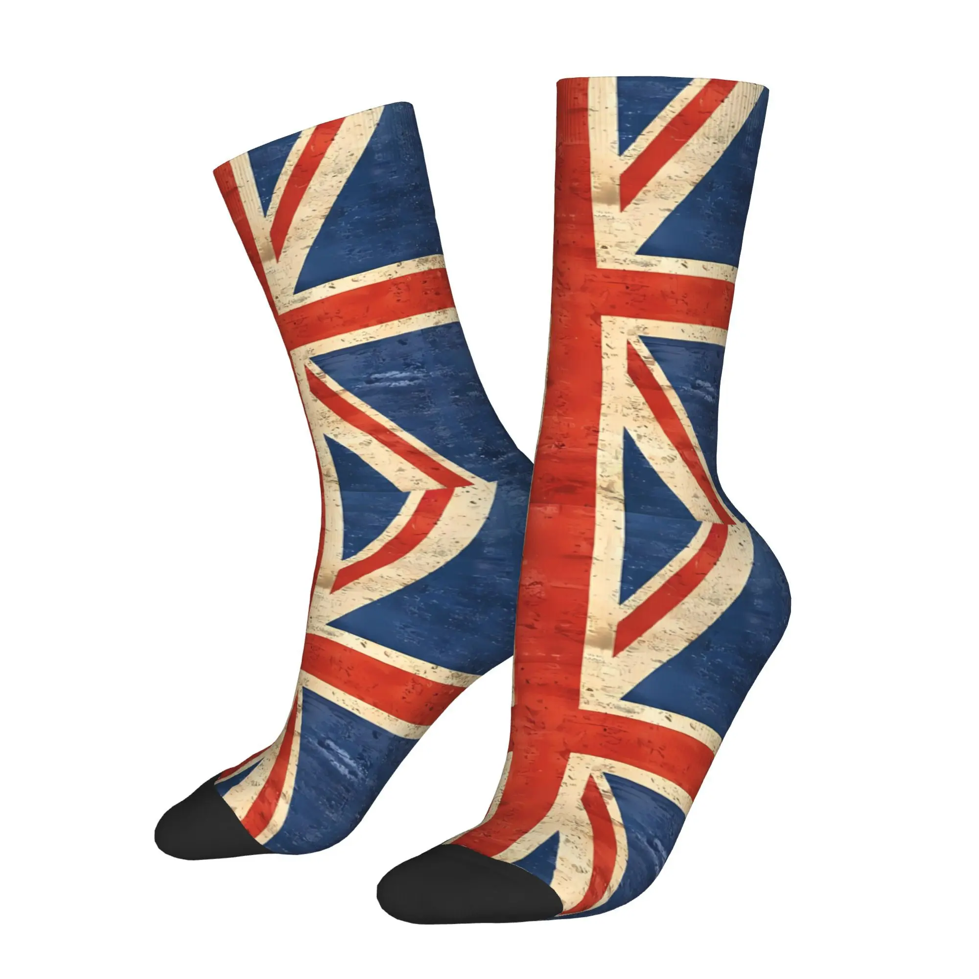 

Flag Of United Kingdom Socks Male Mens Women Winter Stockings Hip Hop