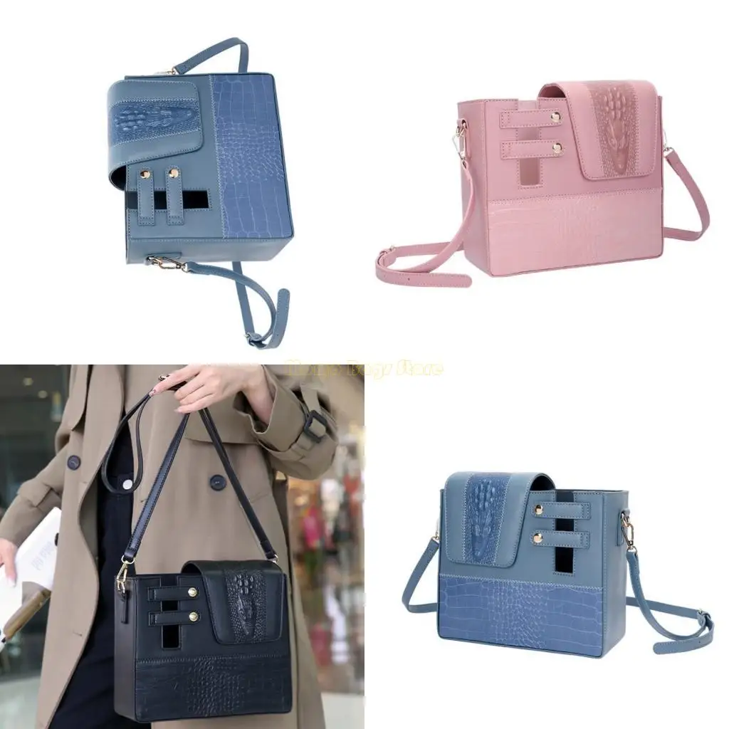 

X90D Friendly Reusable Drink Holder PU Leather Crossbody Water Bottle Cup Holder Bag Perfect For Running Errands