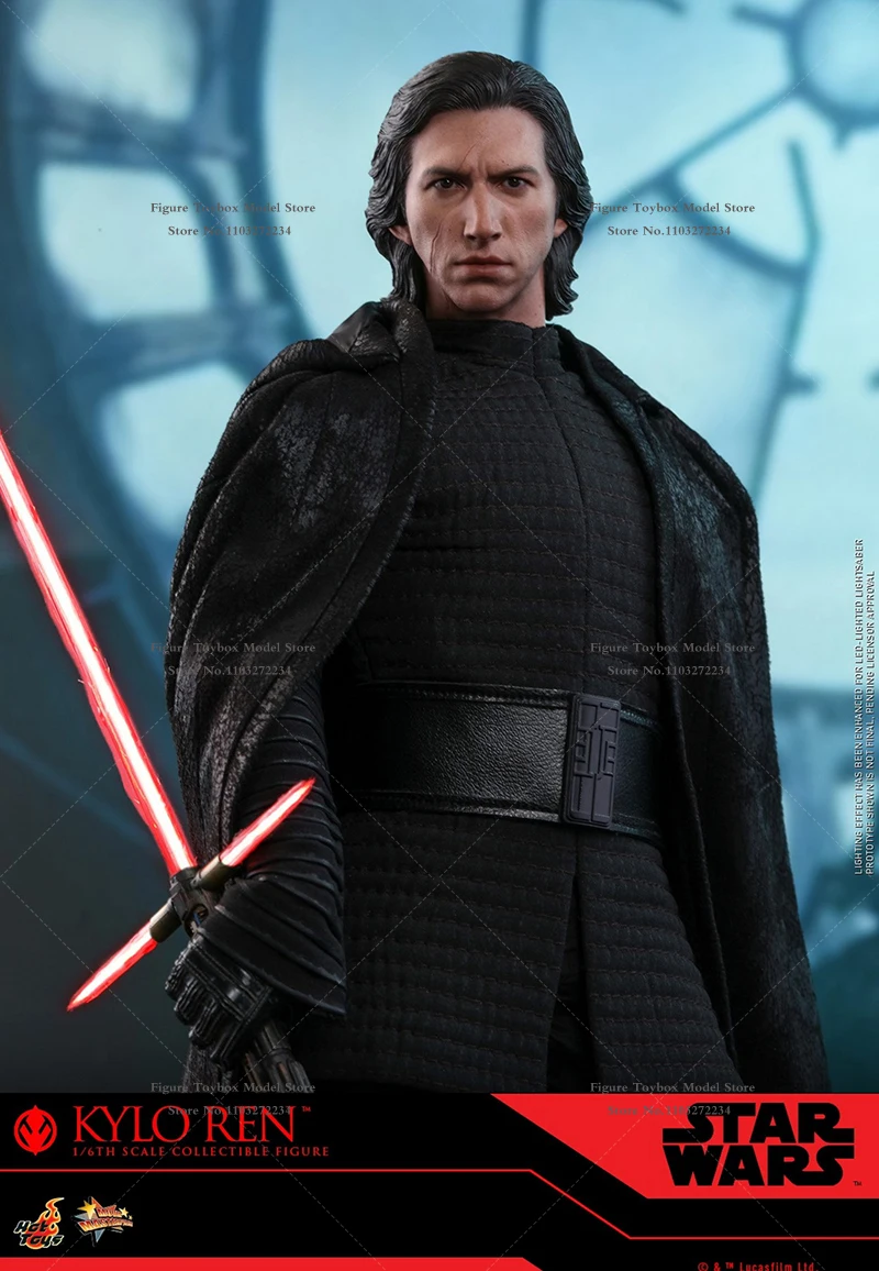 HOTTOYS HT MMS560 1/6 KYLO REN 3.0 Movable Action Figure Star Wars Classic Role Simulation 12