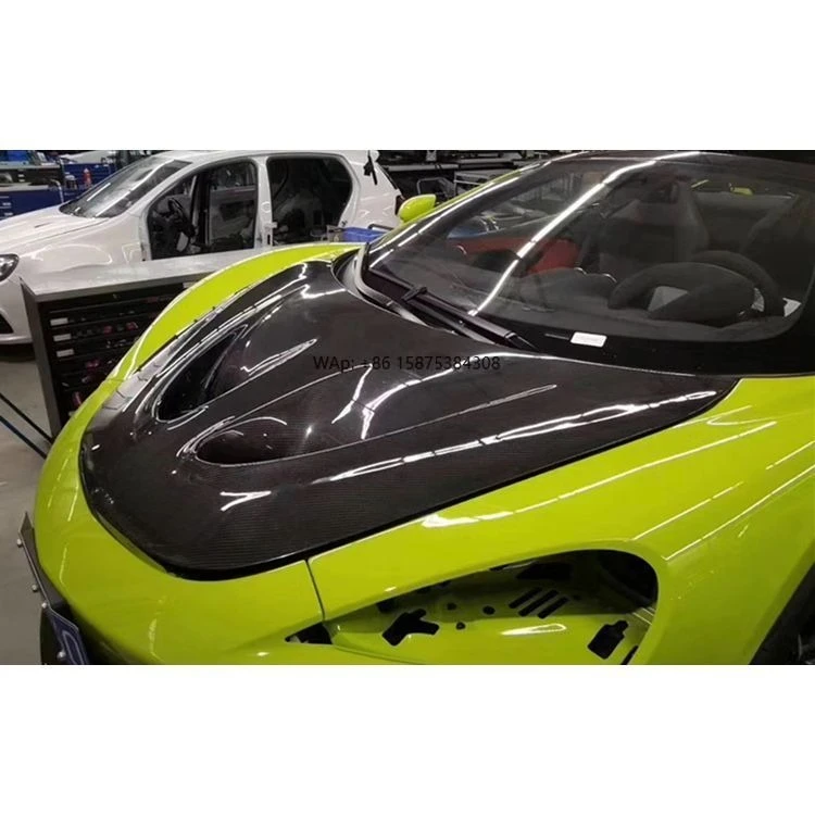 

Hot Sale Professional Low Price Carbon Fiber Body Kit for Mclaren 540c 570s 600lt Hood Modification Upgrade
