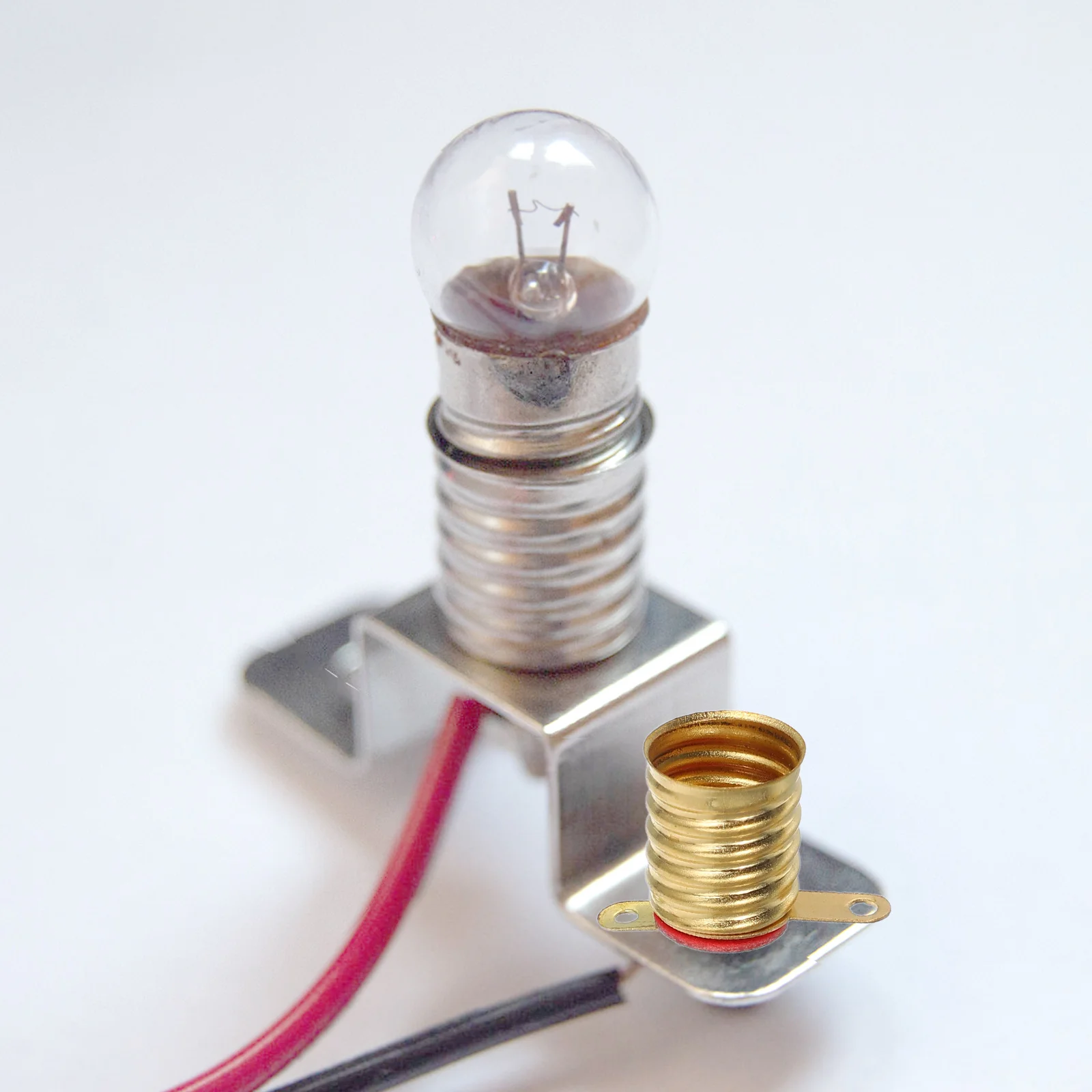 

20 Pcs Electrical Light Holder Diy Lighting Accessories Experiment Bulb Socket Circuit