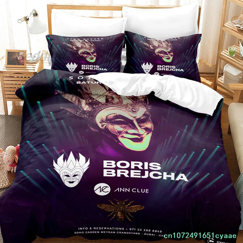 BORIS BREJCHA Bedding Set Single Twin Full Queen King Size Bed Set Aldult Kid Bedroom Duvetcover Sets Print Air Conditioning Is
