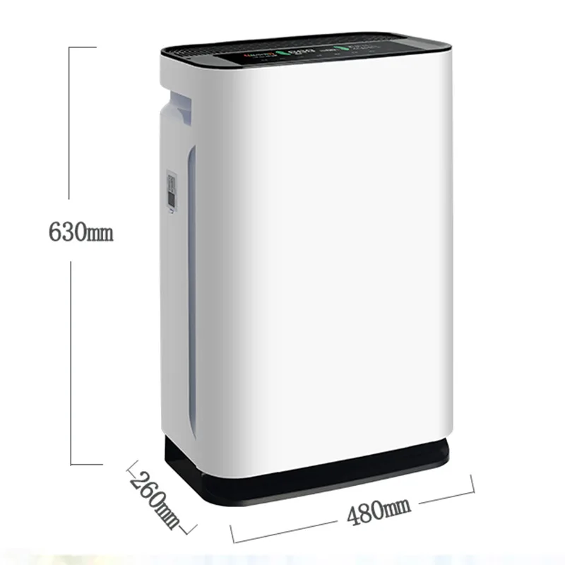 JK-550C Air Purifier UV Ultraviolet Lamp Negative Ion Purifier Air Humidification Purifier Dust Removal Smart Air Purifier