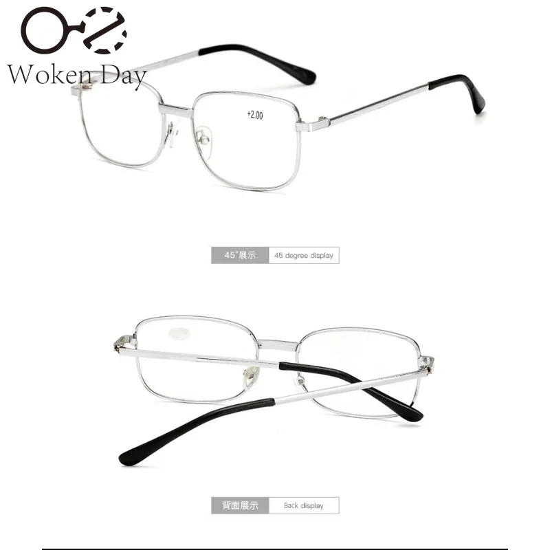 High Quality Reading Glassess Metal Frame Presbyopia Glasses Computer Glasses Fashion Resin Presbyopia Vision Protection Glasses