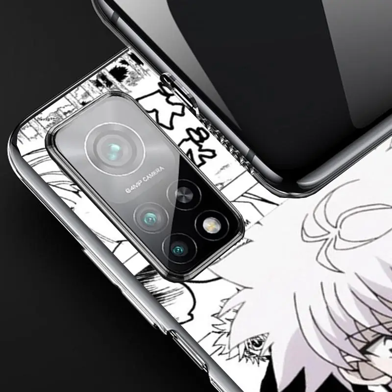 Killua HXH X Hunter Case Phone Cover for Xiaomi Redmi Note 13 12S 12 11S 11 11T 11E 10S 10 Pro Plus 9S 9 8T 8 5G Trend Fundas