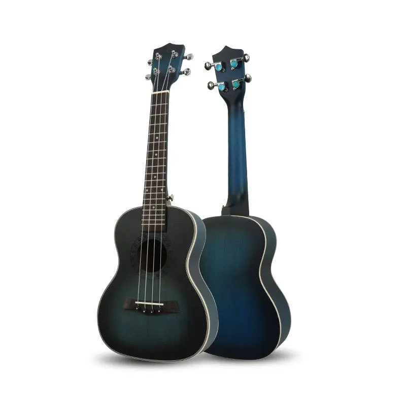 23-Inch Acoustic Colorful Kids' Ukulele with Rosewood and Nylon Strings Custom Logo for Beginners