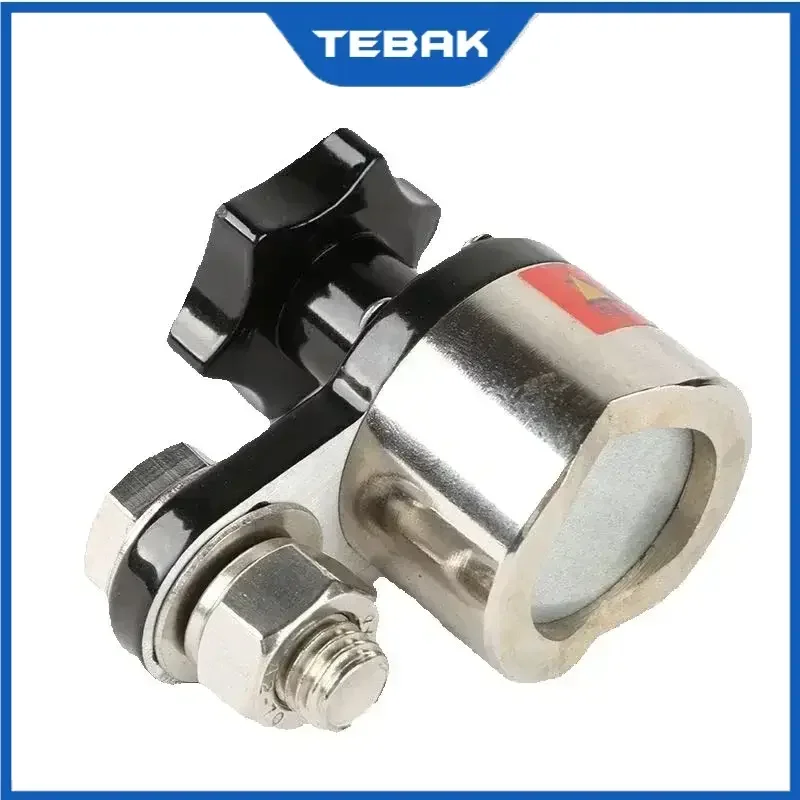 TEBAK 200A/300A/600A Magnetic Welding Ground on/Off Soldering Grounding Clamp lron Welding Machine Neodymium Magnet Connector