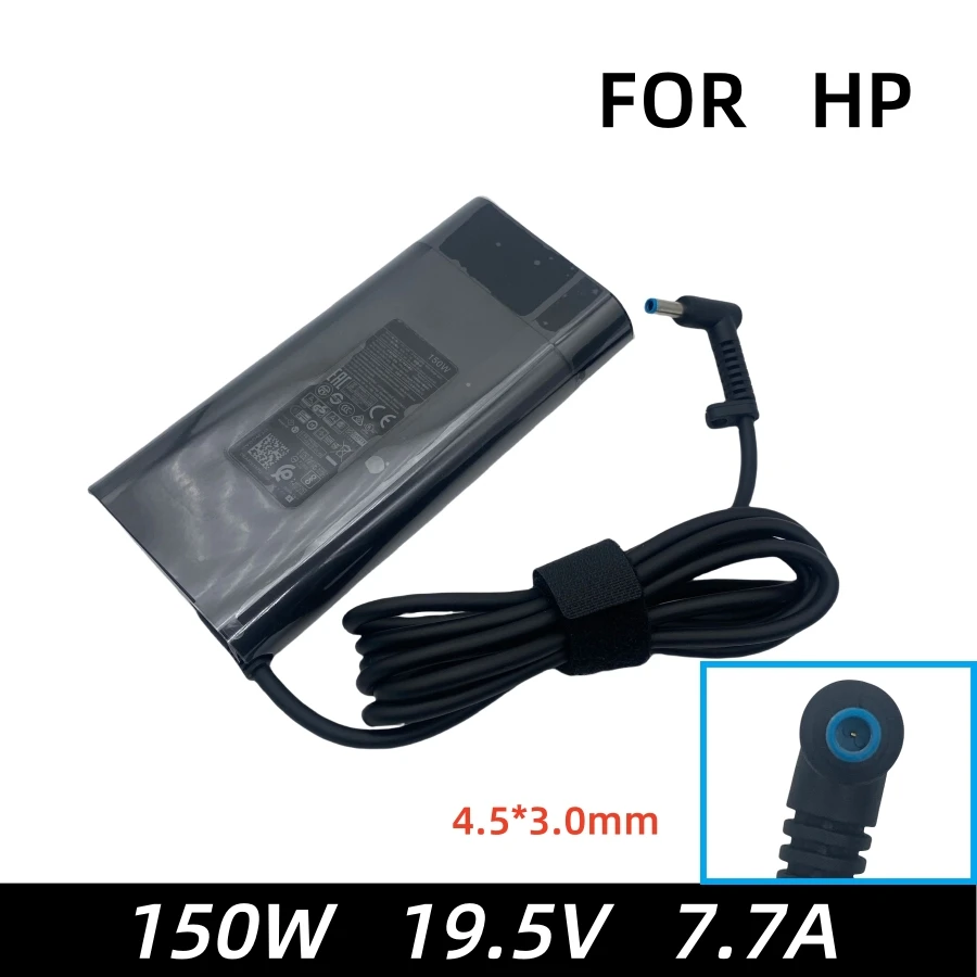

Оригинальный адаптер переменного тока 19,5 В, 7,7 А, 150 Вт TPN-DA09, для HP ZBook 15 Pavilion Gaming 15 17, зарядное устройство для ноутбука, блок питания