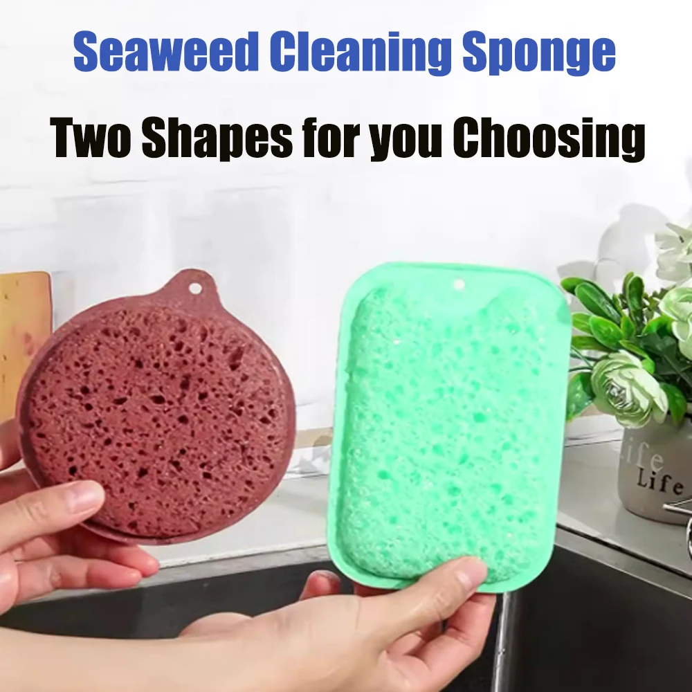 Honeycomb Dishwashing Sponge Porous Cleaning Cloth Household Dishwashing Towel Kitchen Bathroom Toilet High Foam Washing Tools