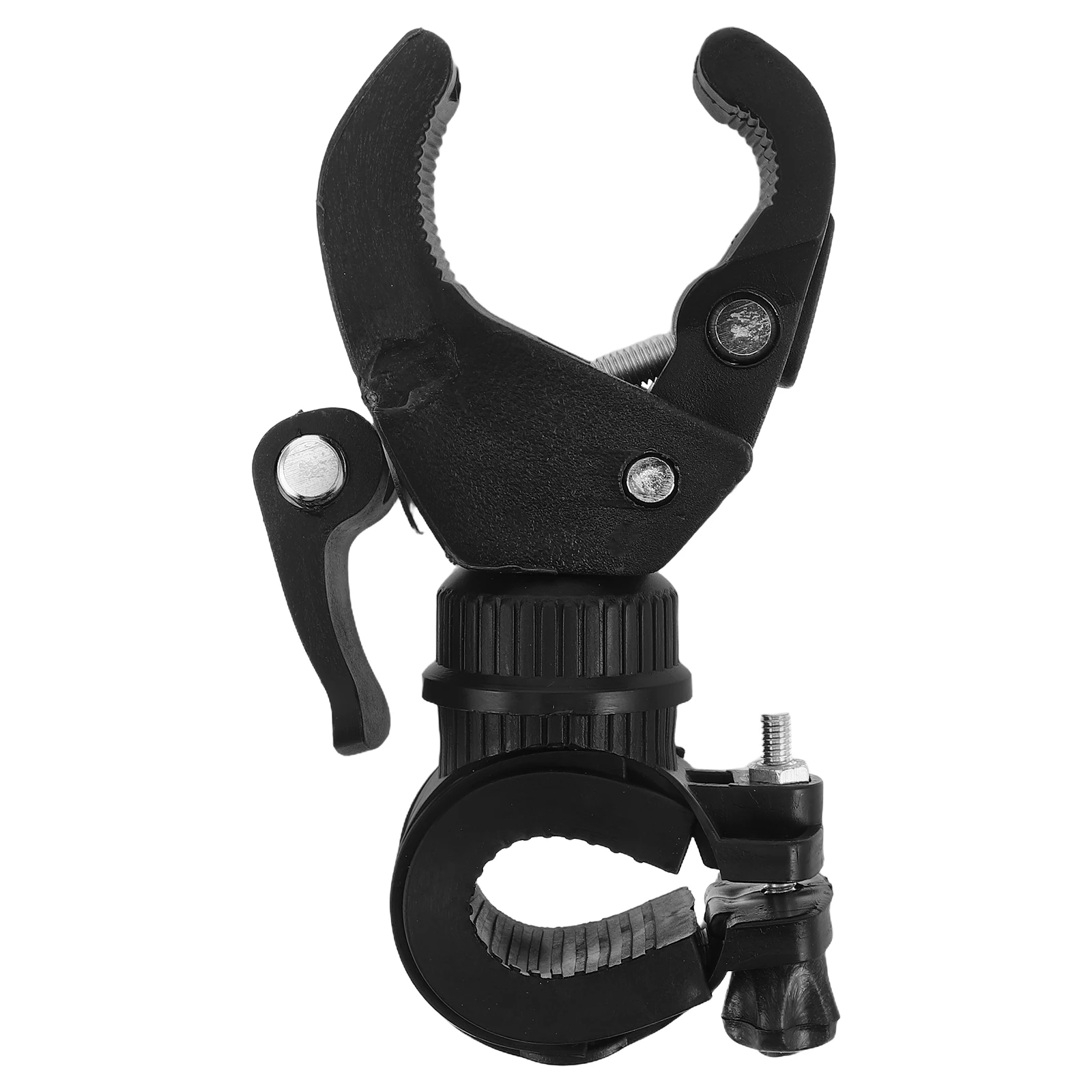 

Handlebar Flashlight Mount Black 360 Rotation Bike Light Bracket Cycling Flashlight Holder Universal Bike Headlight Mount