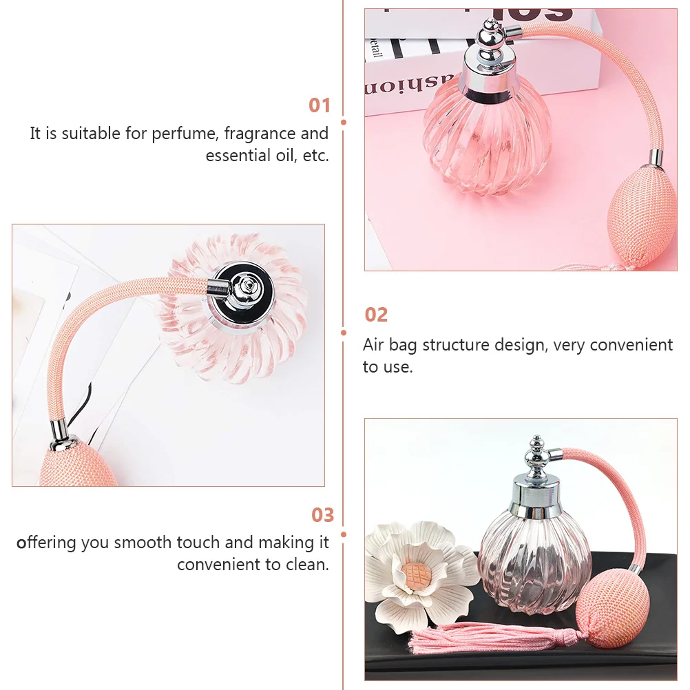 

1Pcs Atomization Air Bag Perfume Bottle Sub Container Compact Fragrance Storage Bottle Reusable Leakproof Design