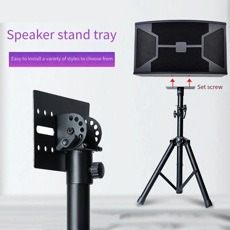 Rotatable 35Mm Metal Mount Tripod Pole DJ Speaker Stand Adapter Top Cap Rotatable DJ Speaker Stand Adapter Top Cap