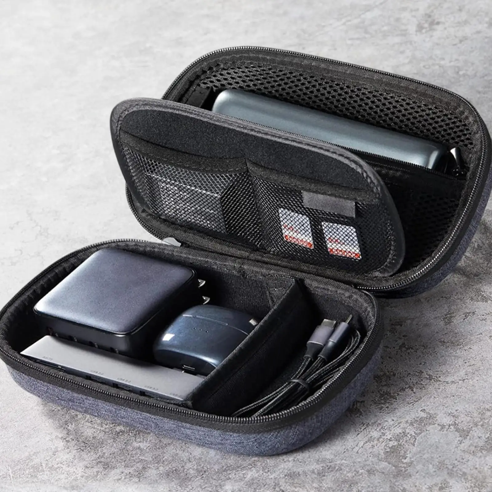 

Жесткий чехол для наушников, сумка для хранения наушников, портативный дорожный противоударный чехол для наушников, сумка для переноски, аксессуары для телефонов, органайзер