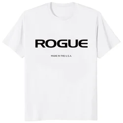 Funny Printed Rogue Made in The Usa Fitness Custom Men T-Shirt Fashion Casual Streetwear Breathe Women Tops Hipster Harajuku Tee