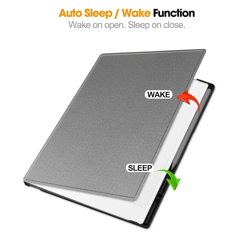 AEF7-Case For Remarkable Paper Pro 11.8 Inch Protective Case With Pencil Holder-360°Rotating Protective Stand Cover