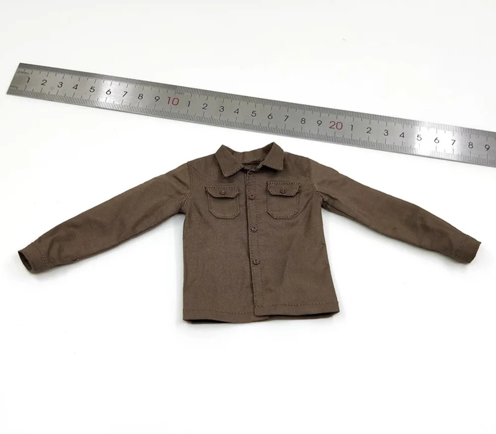 

Facepoolfigure FP010 WWII US Ranger Combat Medic Soldier 1944 Dress Uniform Shirt Belt Waist Fit 12" Action Scene Component 1/6