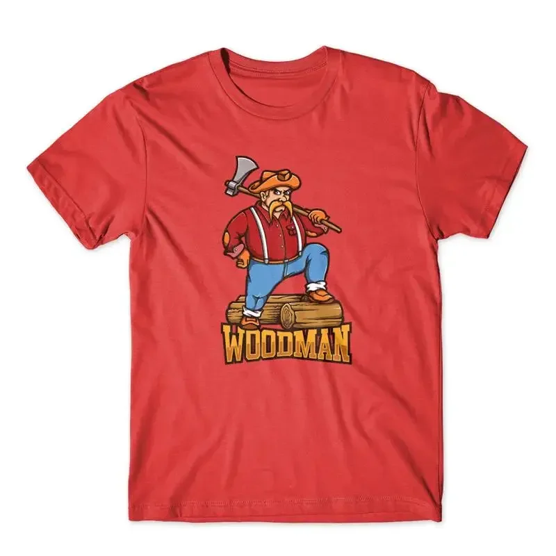 Lumber Man T Shirt Lumberjack 100 Cotton Premium New
