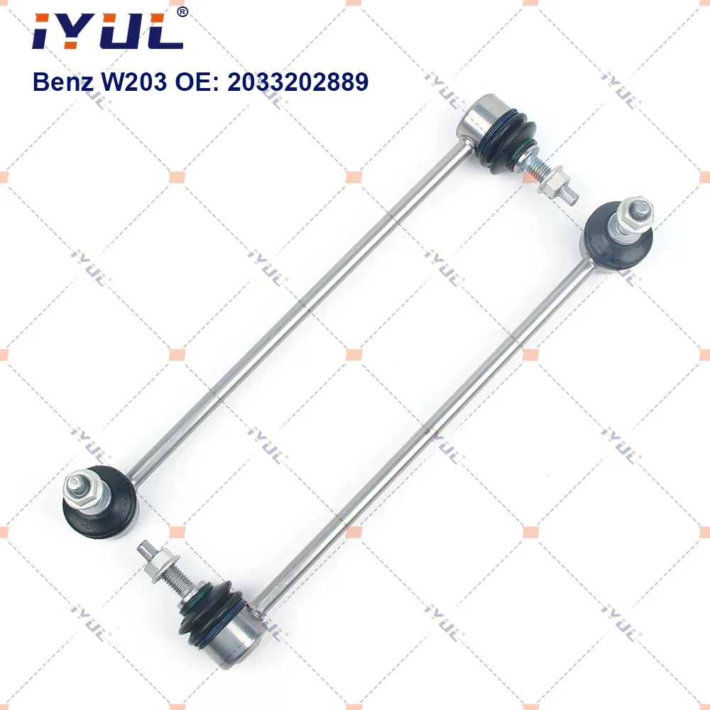 IYUL Suspension Control Arm Ball Joint Stabilizer Link Tie Rod Kits For Mercedes Benz C-Class W203 CL203 S203 CLK C209 A209 SLK