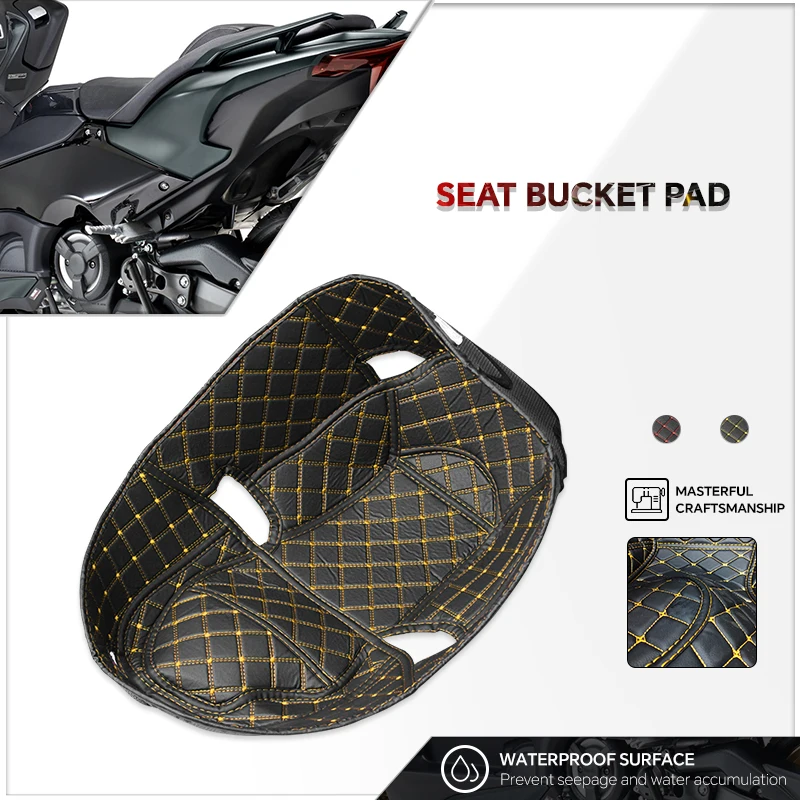 

Мотоциклетный ящик для хранения из искусственной кожи TMAX530, задний багажник, вкладыш, защитная накладка для TMAX 530 tmax 530 dx sx 2017 2018 2019