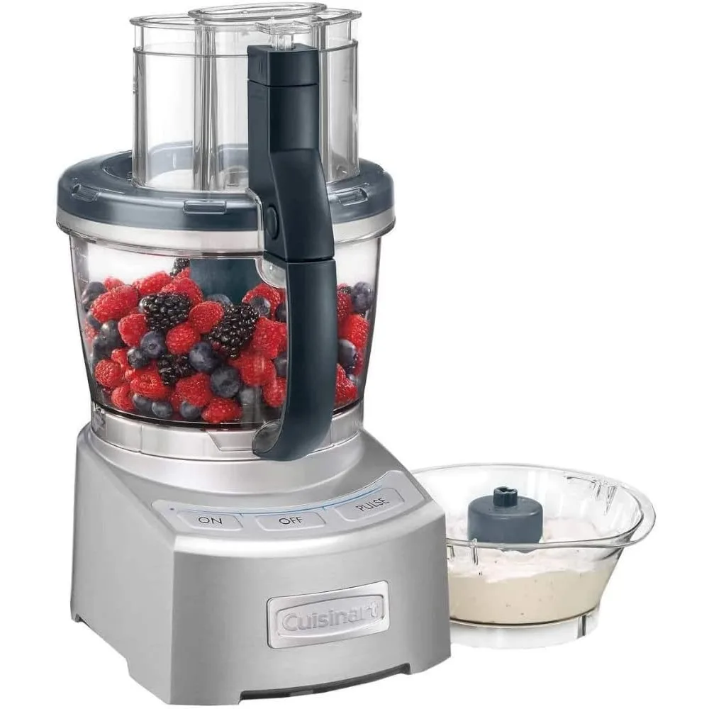 Elite Collection 12-Cup Die Cast Food Processor with Stainless Blades