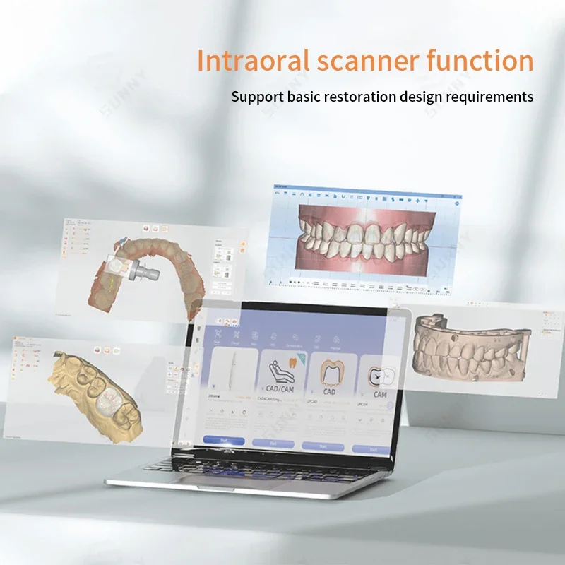 ماسح ضوئي للأسنان داخل الفم ماسح ضوئي ثلاثي الأبعاد لمعدات علاج الفم