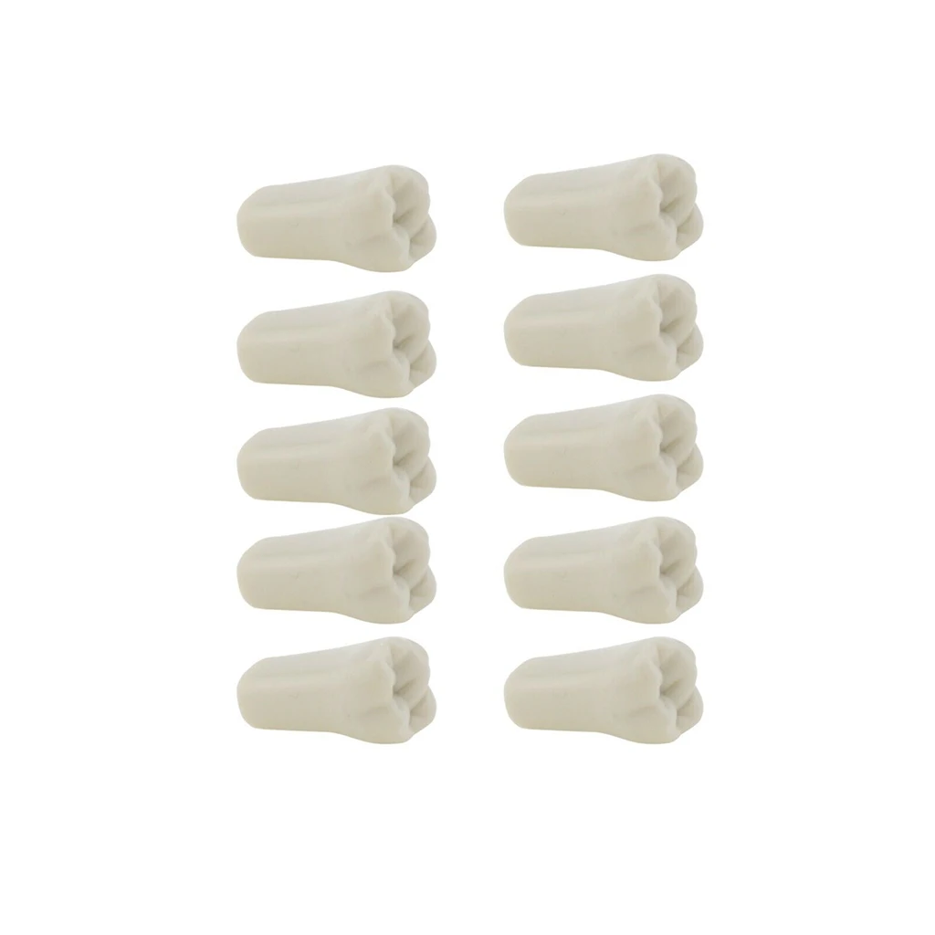 10 Pcs Dental Typodont Teeth Model Practice Individual Replacement Screw-in Tooth Compatible Nissin Dentist Teaching Accessories