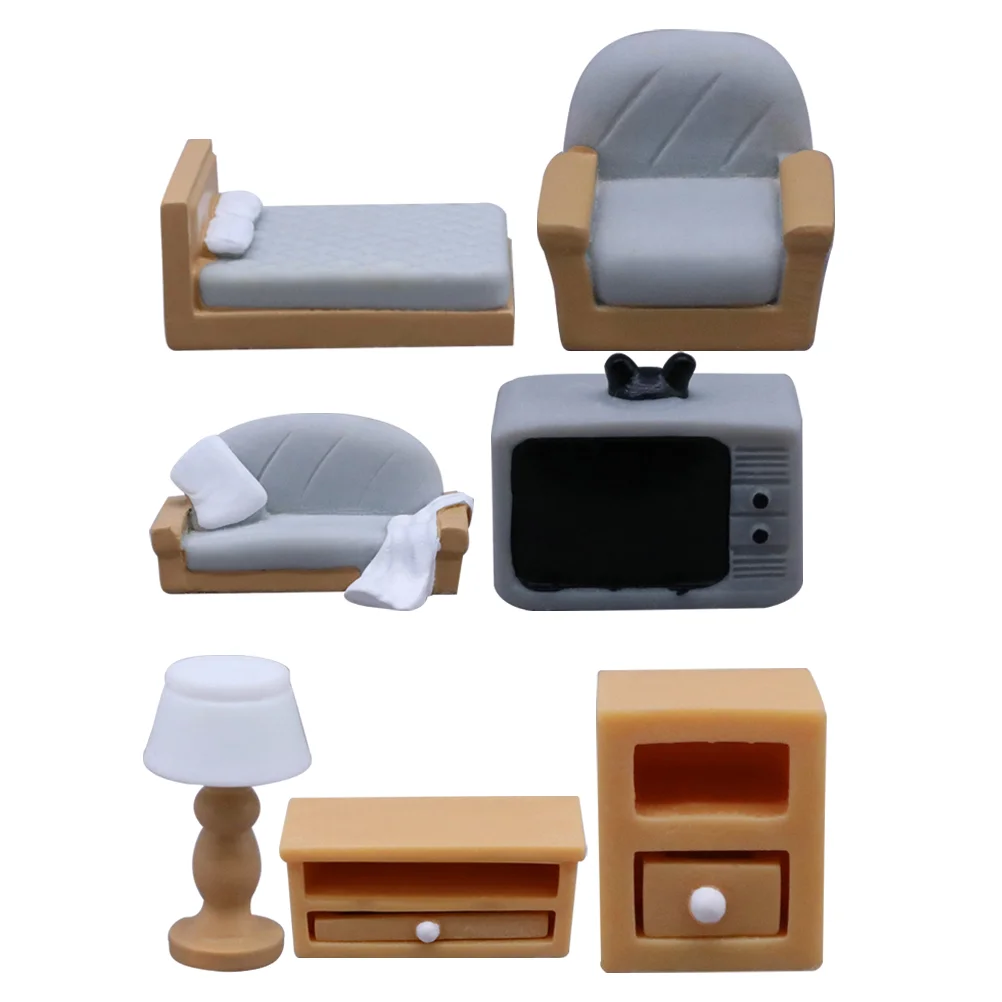 Home Goods Decor Micro Landscape Furniture Models Mini House Supplies Child