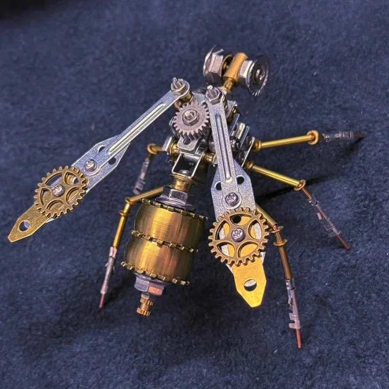 

DIY Mechanical Wasps 3D Puzzles Metal Insects Model Kit Cyberpunk Insects DIY Assemble Toy Gift