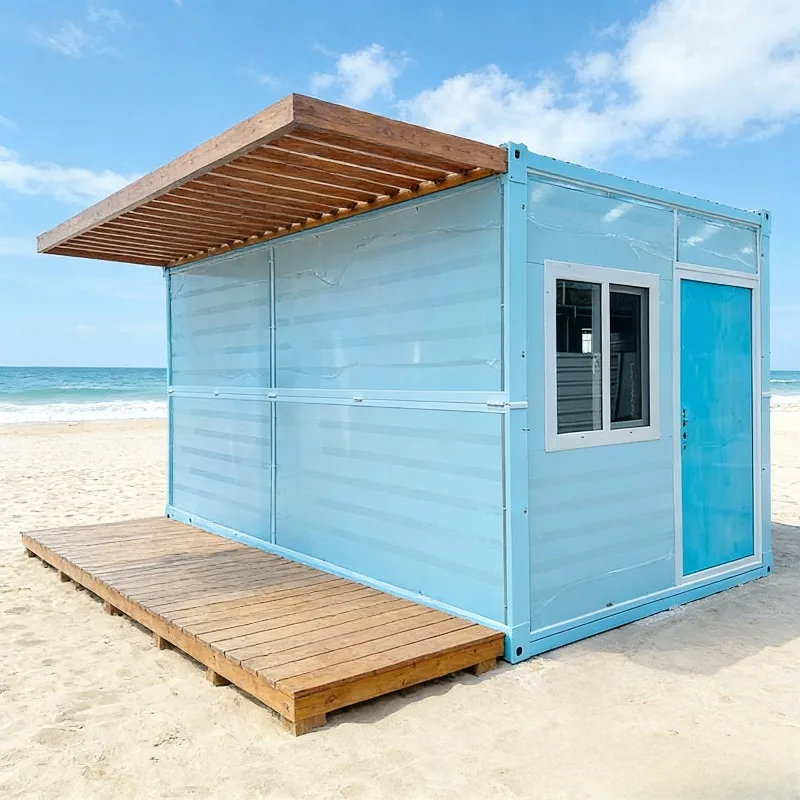 Modern Design Insulated Waterproof Foldable Container House for Emergency Shelter