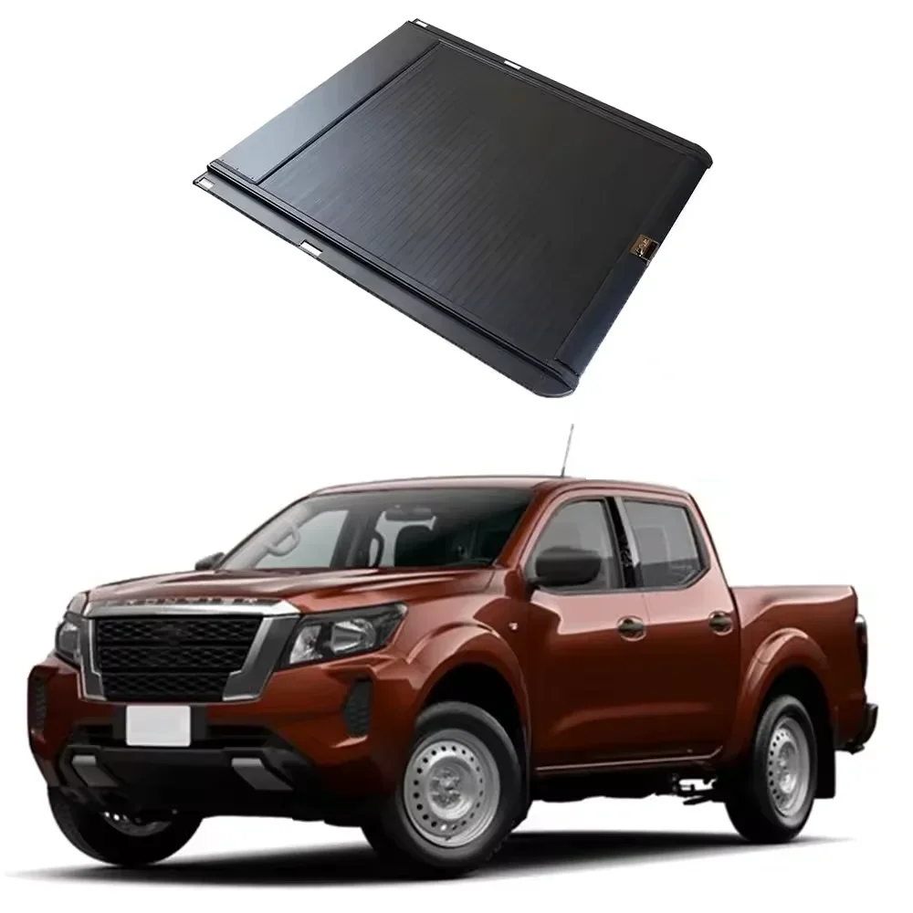 Pickup Tonneau Cover Roller Shutter Lid Truck Bed Rolling Curtain Push Pull Back Box Cover For Nissan Navara Dongfeng DF6