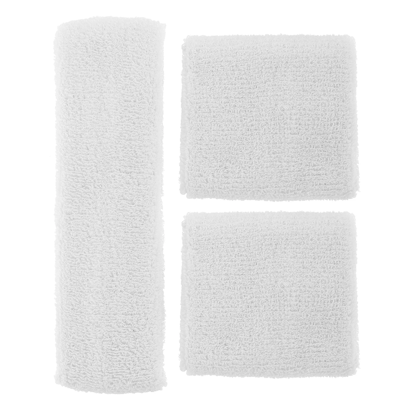 

Head Bands Headband Wrist Guard Set Tennis Sweatbands Elasticity Sports Headbands Gym for White Women Women's